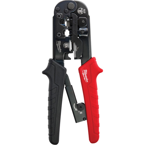 Ratcheting Pass-Through Crimper & Stripper Les Distributions ICE