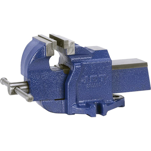 Heavy-Duty British Pattern Bench Vises, 4" Jaw Width, 2-3/5" Throat Depth Les Distributions ICE