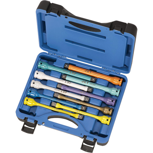 JTLE-10S Jeu de rallonges limiteurs de couple, Prise 1/2"/80 lb-pi, Couple de 65 lb-pi/100 lb-pi/120 lb-pi/140 lb-pi/75 lb-pi/90 lb-pi/110 lb-pi/150 lb-pi/160 lb-pi, Multiple Les Distributions ICE