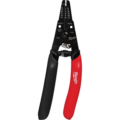 Low Voltage Wire Stripper & Cutter with Dipped Grip, 20 - 32 AWG Les Distributions ICE