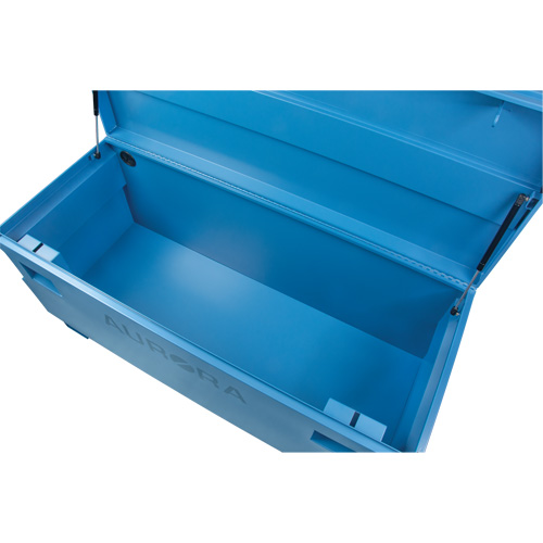 Coffre &agrave; outils de chantier, 48" x 24" x 27-3/5", Acier, Bleu Les Distributions ICE