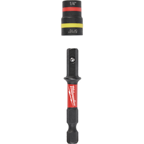 Tourne-&eacute;crou 2-en-1 Shockwave Impact Duty Quik-Clear, 5/16"/1/4" prise, 2-1/4" lo, Magn&eacute;tique Les Distributions ICE