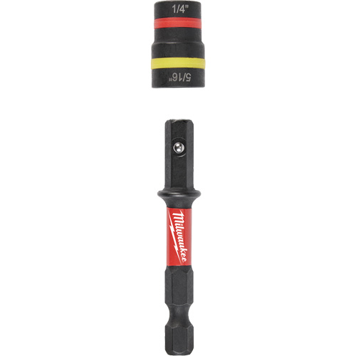 Tourne-&eacute;crous 2-en-1 Shockwave Impact Duty Quik-Clear, 5/16"/1/4" prise, 2-1/4" lo, Magn&eacute;tique Les Distributions ICE