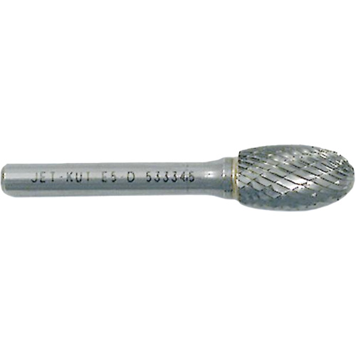 E3-DC Fraise ovale au carbure JET-KUT GP, 3/8" dia. Les Distributions ICE