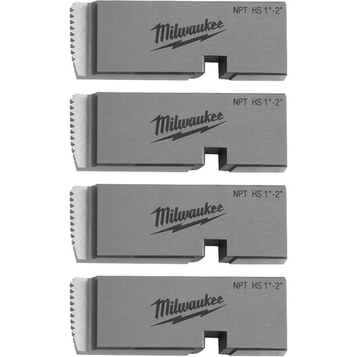Fili&egrave;res de filetage pour tuyaux universel NPT, Pour tuyau de 1"-2", Acier rapide Les Distributions ICE