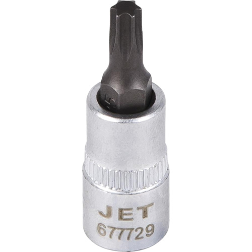 Douille S2 &agrave; foret long, Torx, T-40 x 2" lo, Prise 3/8" Les Distributions ICE