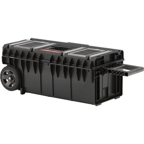Arx Long Rolling Tool Chest, 31-1/5" x 15-1/5" x 12-7/10", Black Les Distributions ICE