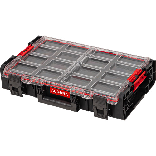 Organisateur tr&egrave;s grand avec cloisons en mousse &agrave; plusieurs couches Arx, 23" x 15-1/5" x 5", Noir Les Distributions ICE