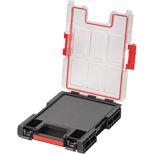 Organisateur moyen avec cloisons en mousse &agrave; plusieurs couches Arx, 10-3/10" x 14-3/10" x 3", Noir Les Distributions ICE