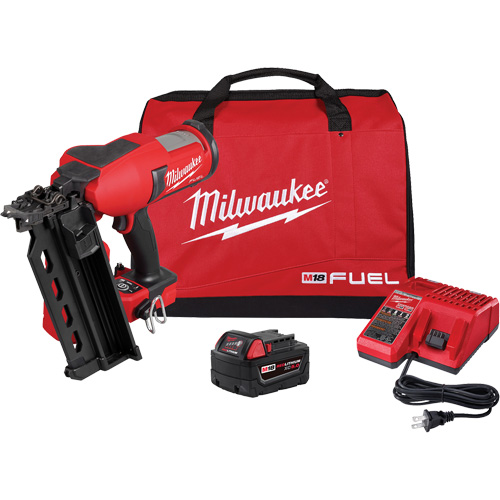 Fuel Duplex Nailer Kit, 18 V, Lithium-Ion Les Distributions ICE