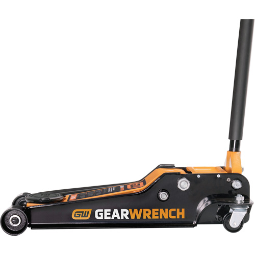 Low Profile Floor Jack, 3.5 Ton(s) Capacity, 3-3/4" Lowered, 21-3/4" Raised, Manual Hydraulic Les Distributions ICE