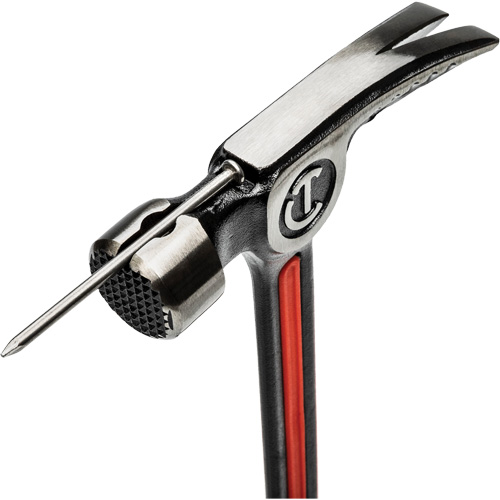 Marteau de charpente en acier avec face meul&eacute;e, 22 oz, Prise en Acier plein, 16" lo Les Distributions ICE