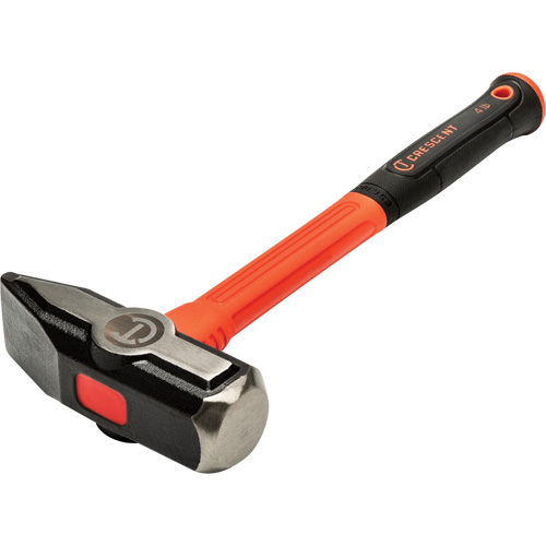Marteau de forgeron fibre de verre, Poids de la t&ecirc;te 4 lb, 14" lo Les Distributions ICE