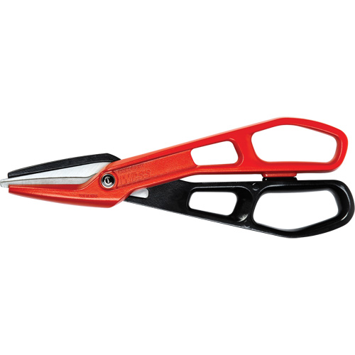 Lightweight Aluminum Tinner Snips, 3" Cut Length, Straight Cut Les Distributions ICE