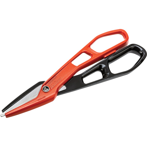 Lightweight Aluminum Tinner Snips, 3" Cut Length, Straight Cut Les Distributions ICE