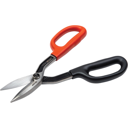 Straight Pattern Tinner Snips, 2" Cut Length, Straight Cut Les Distributions ICE
