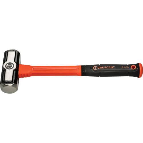 Marteau d'ing&eacute;nieur en fibre de verre, Poids de la t&ecirc;te 2.5 lb, 13-1/2" lo Les Distributions ICE