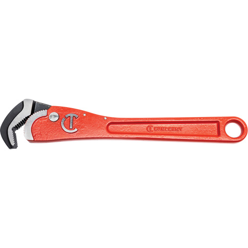Cl&eacute; pour tuyau acier auto-ajustable, Cap des m&acirc;choires 1-1/2", Longueur 12", Fini Rev&ecirc;tement en poudre, Prise Non-ergonomique Les Distributions ICE