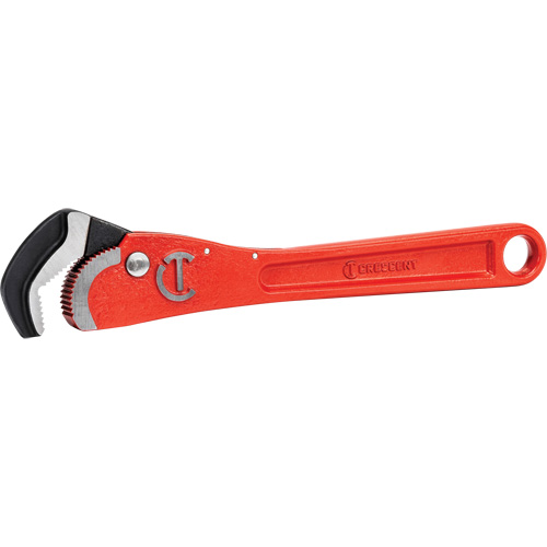Cl&eacute; pour tuyau acier auto-ajustable, Cap des m&acirc;choires 1-1/2", Longueur 12", Fini Rev&ecirc;tement en poudre, Prise Non-ergonomique Les Distributions ICE