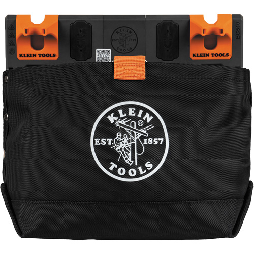 Module de poche pour quincaillerie avec crochet en S Bucket Work Centre, Nylon, 1 pochettes, Noir/Orange Les Distributions ICE