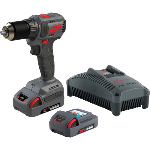 Ensemble de perceuse-tournevis compact sans fil, Lithium-ion, 20 V, Mandrin 1/2", Couple 37 lb-pi Les Distributions ICE