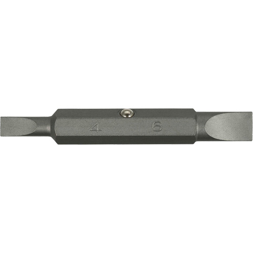 Screwdriver Bit, Slot, 4 mm/6 mm Les Distributions ICE