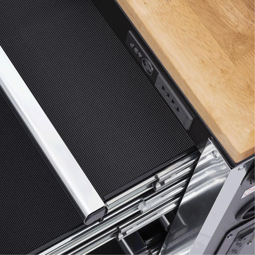 HDRC5212 Armoire mobile de s&eacute;rie HD, 12 tiroirs, 51-1/4" la x 21" p x 40-3/10" h, Noir Les Distributions ICE