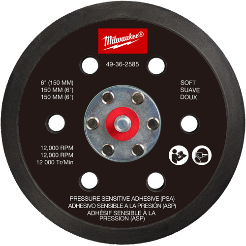 Soft Pressure Sensitive Adhesive Sander Backing Pad Les Distributions ICE