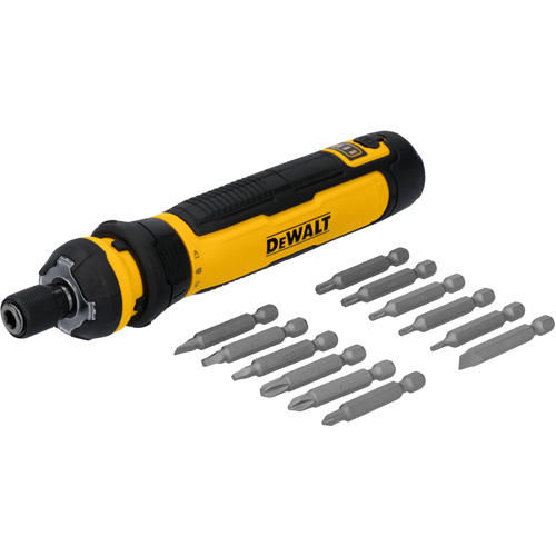 Jeu de tournevis sans fil de 14 morceaux avec commande FLEXDRIVE, 4 V, 44 lb-po/5 Nm couple max. Les Distributions ICE