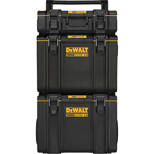 TOUGHSYSTEM&reg; 2.0 Rolling Tower, 24" x 20-2/5" x 34-1/2", Black/Yellow Les Distributions ICE