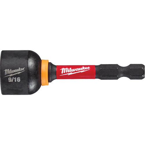 SHOCKWAVE Impact Duty Magnetic Nut Driver, 9/16" Drive, 2-9/16" L, Magnetic Les Distributions ICE
