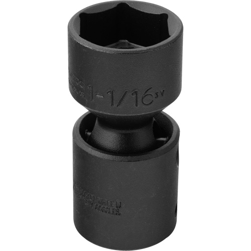 Universal Socket, Impact, 1-1/16", 1/2" Drive, 6 Points Les Distributions ICE