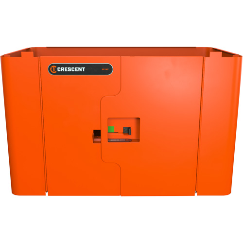 RAILWORKS Double Door Steel Security Panel Lockable Storage Les Distributions ICE
