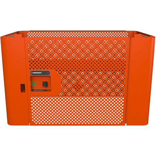 RAILWORKS Mesh Security Panel Single Door Lockable Storage Les Distributions ICE
