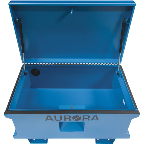 Coffre &agrave; outils de chantier, 33" x 20-3/10" x 18-3/10", Acier, Bleu Les Distributions ICE