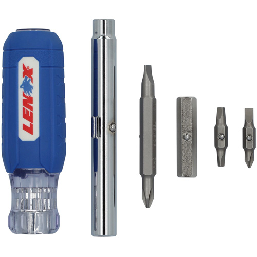Tournevis multiforet 9-en-1, Prise Textur&eacute; Les Distributions ICE