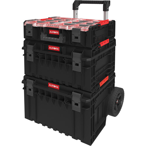 Trousse modulaire de d&eacute;part Arx 3 mcx, 23"/25-1/5" x 19"/15-1/5" x 12-3/5"/26"/6-4/5", Noir/Rouge Les Distributions ICE