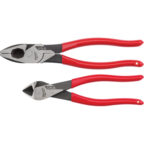 Dipped Grip Cutting Pliers Set, 2 Pieces Les Distributions ICE