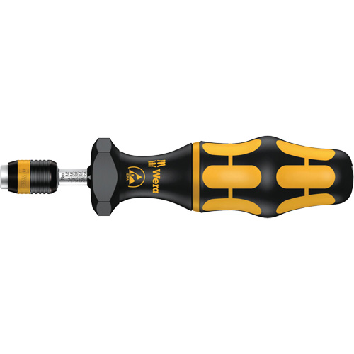 Tournevis dynamom&eacute;trique r&eacute;glable s&eacute;rie Kraftform 7400 ESD, Gamme de couple 2.5 -29 lb-pi, 6" Longueur Les Distributions ICE
