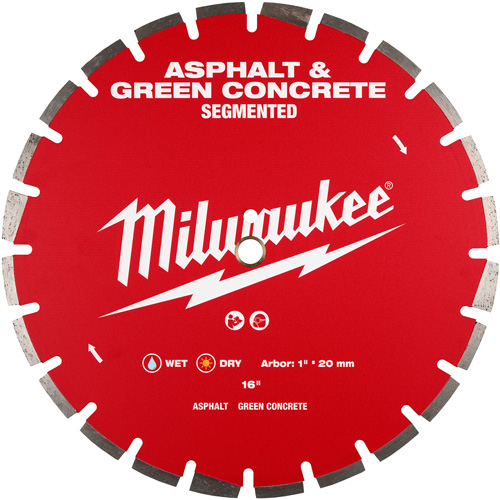 Asphalt & Green Concrete Segmented Diamond Blade Les Distributions ICE