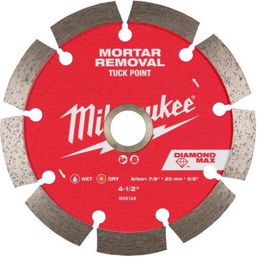 Lame diamant&eacute;e pour joints de maçonnerie DIAMOND MAX Les Distributions ICE