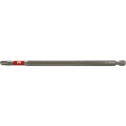Impactech&reg; Power Bit, Phillips, #3 Tip, 1/4" Drive Size, 6" Length Les Distributions ICE