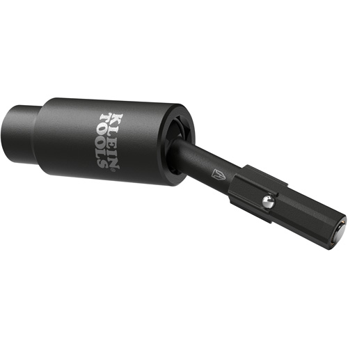 Adaptateur pivotant pour douille &agrave; chocs r&eacute;versible, 1/4" Prise, Dimension m&acirc;le 1/4", Sph&eacute;rique, 2-7/10" lo Les Distributions ICE