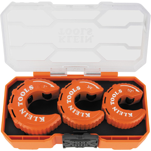 Jeu de coupe-tubes en cuivre de Style C 3 mcx, Capacit&eacute; de 1/2"/3/4"/1" Les Distributions ICE