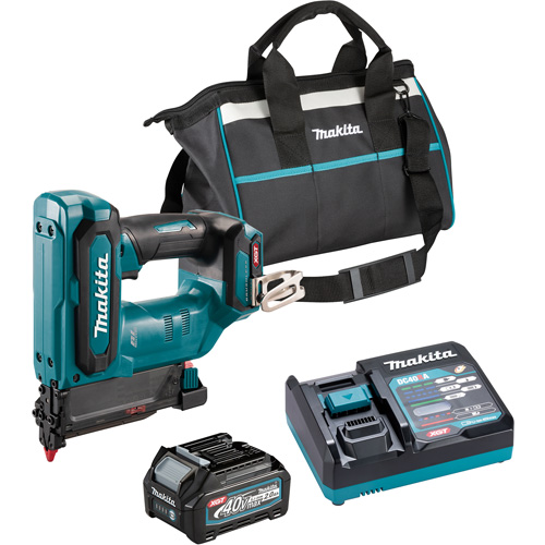 40Vmax XGT Brushless 1-3/8" 23 ga Pin Nailer Kit, 40 V, Lithium-Ion Les Distributions ICE