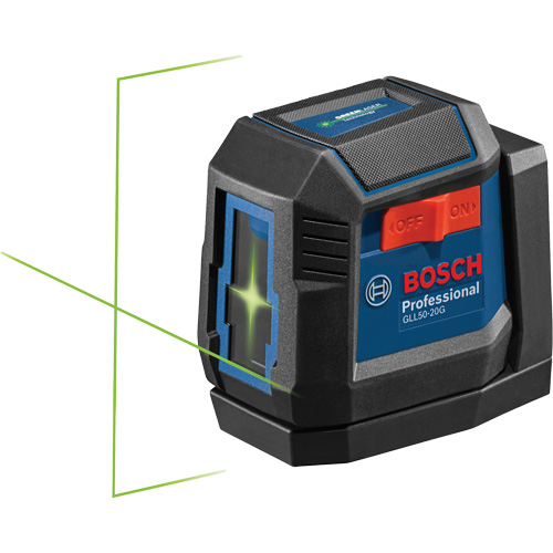 Green-Beam Self-Leveling Cross-Line Laser Les Distributions ICE
