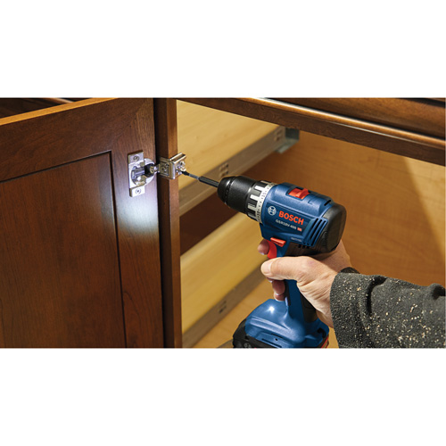 Compact Brushless Drill/Driver Kit, Lithium-Ion, 18 V, 1/2" Chuck, 400 in-lbs. Torque Les Distributions ICE