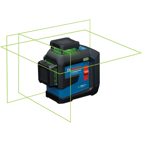 Laser dalignement/nivellement 360 &agrave; faisceau vert &agrave; trois points Les Distributions ICE