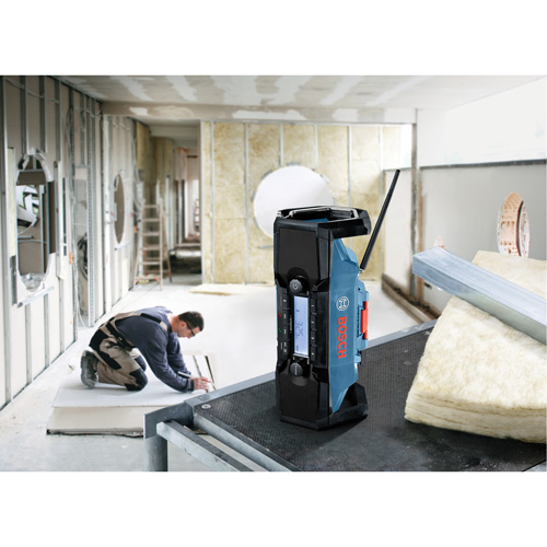 Radio de chantier compacte avec Bluetooth 5.0, Lithium-ion, 18 V Les Distributions ICE