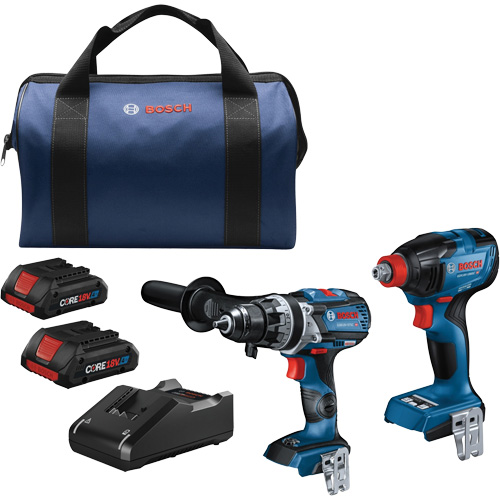 2-Tool Combo Kit, 18 V Les Distributions ICE